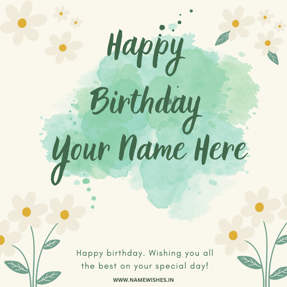 Best Birthday Wish Card Status Image With Your Name