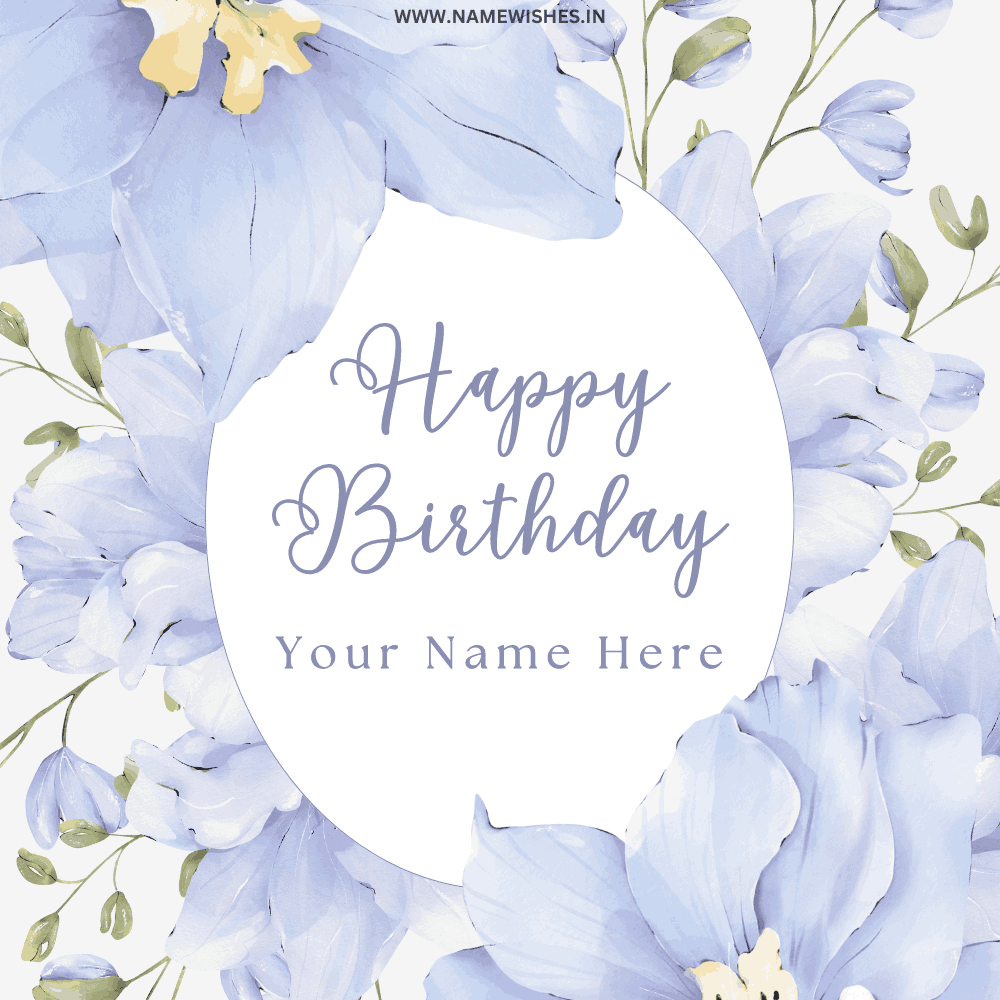 Create a Birthday Card With Your Name Online for Free