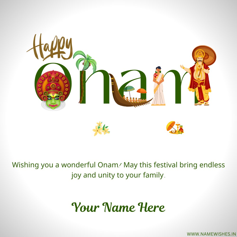 personalized happy onam 2024 wishes with your name