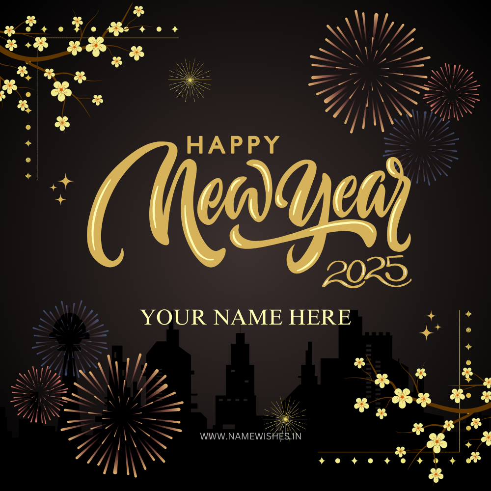 Happy New Year Online Wishing Card for Free – Create Now!