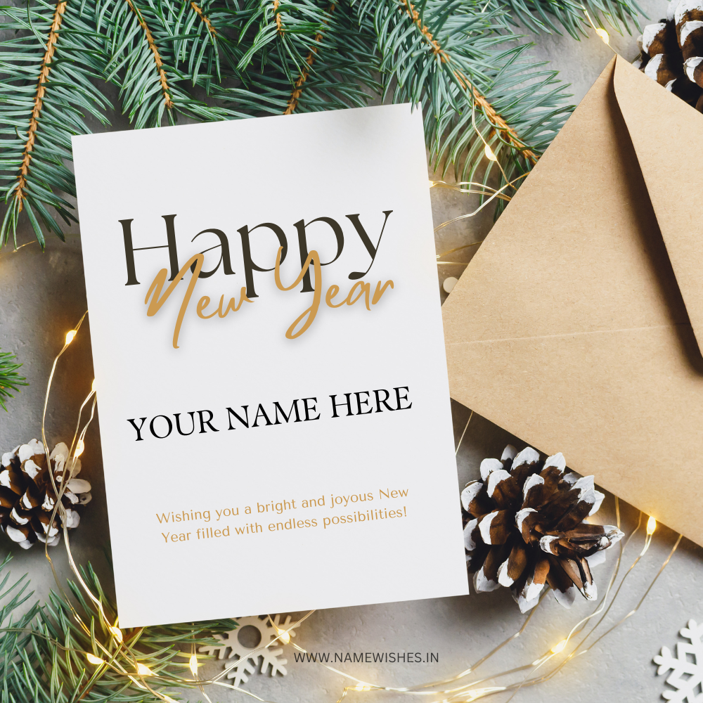 New Year Cards Online With Name