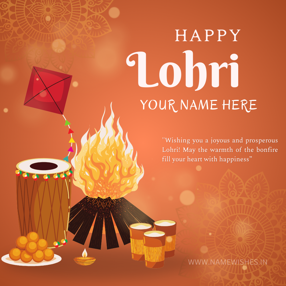 2025 Lohri Send Your Love With Latest Greeting Card Online