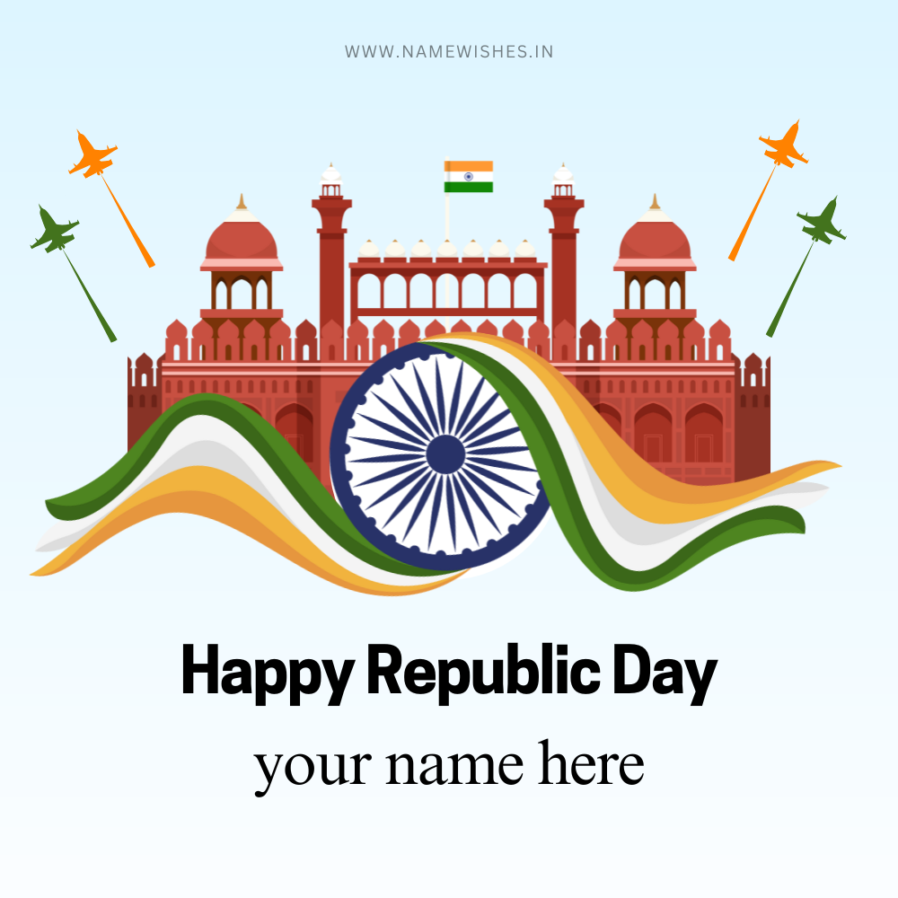 Republic Day Wishing Card Online