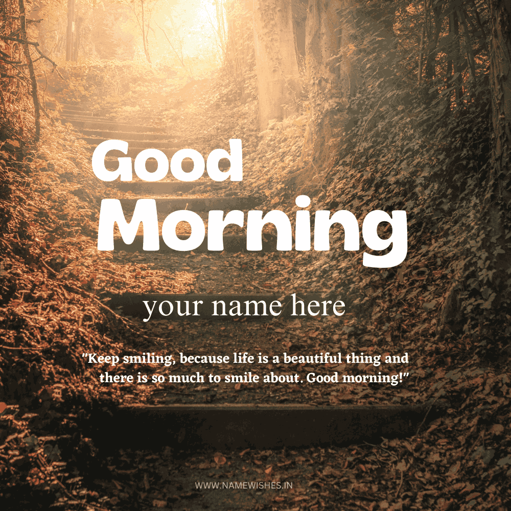 Morning Wishes Card – Create & Share Personalized Greetings