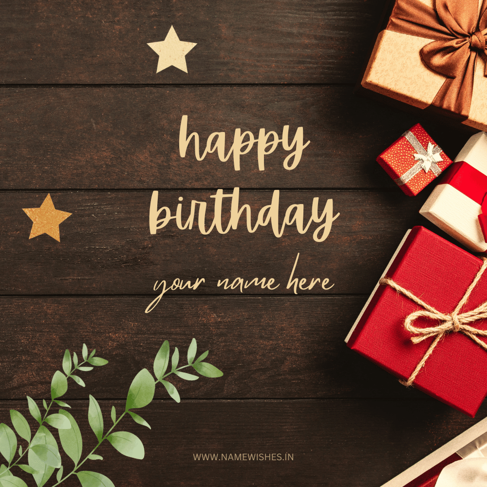 Birthday Card With Your Name – Create Online for Free