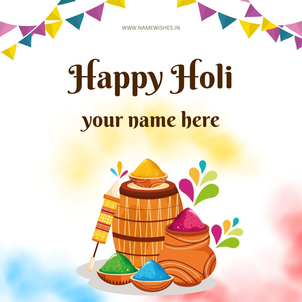 holi card for lover