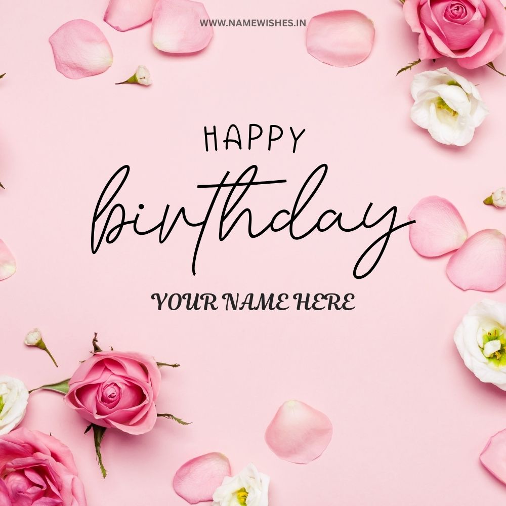 Birthday Card with Your Name Free Online Download