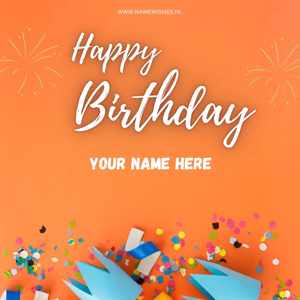 Happy Birthday Card Free Download With Your Name