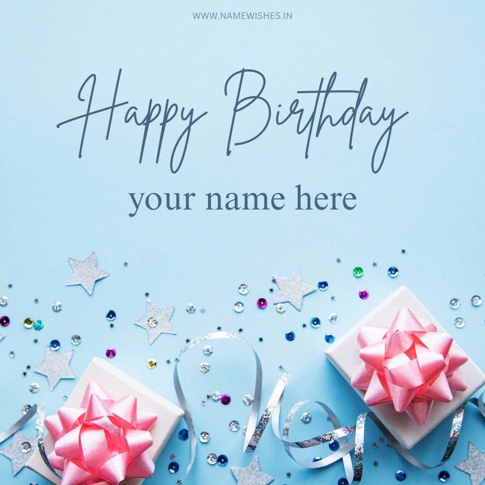 Happy Birthday Card With Name – Free Custom Greetings