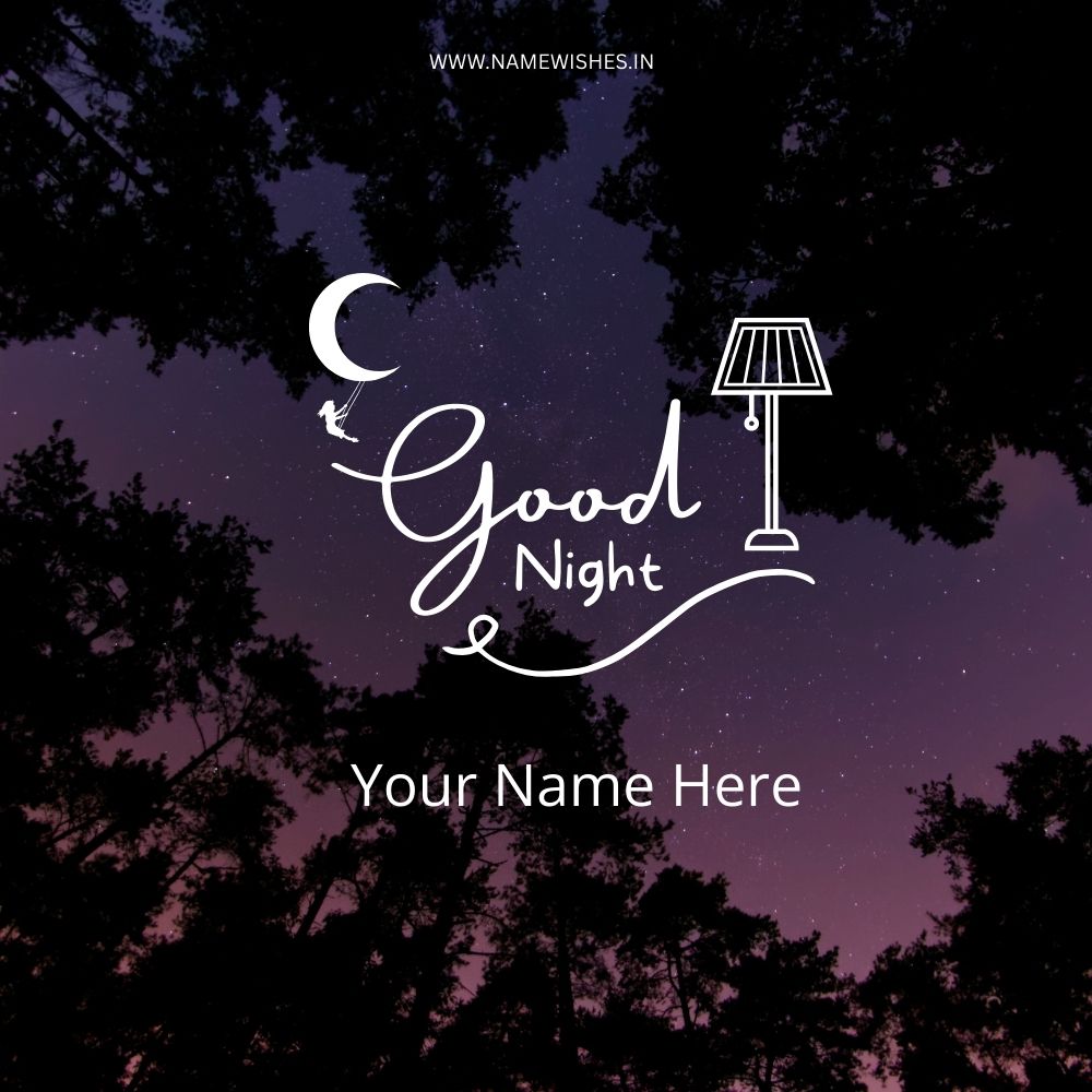 Good Night Card – Create Personalized Wishes Online