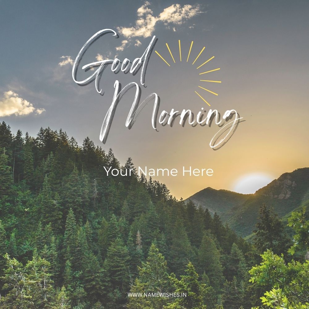 Good Morning Card – Create Personalized Morning Wishes