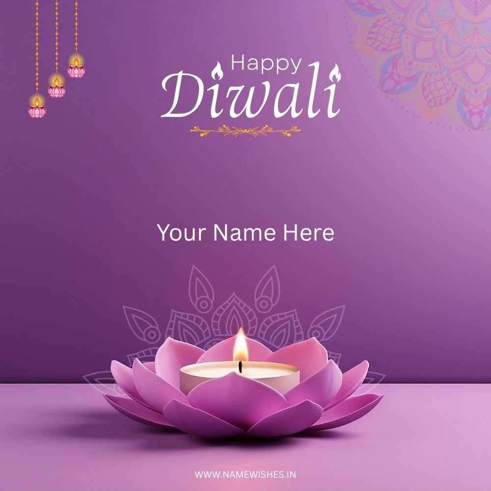 Happy Diwali Card – Personalized Diwali Wishes Online