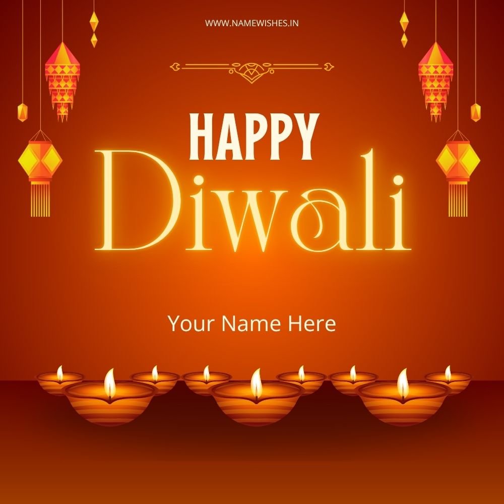 Happy Diwali Card – Personalized Diwali Wishes Online