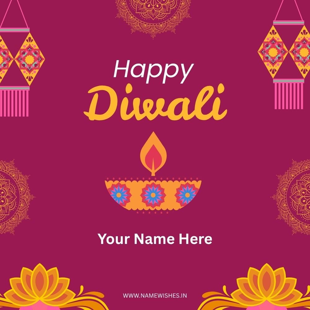 Happy Diwali Card – Create Personalized Diwali Wishes