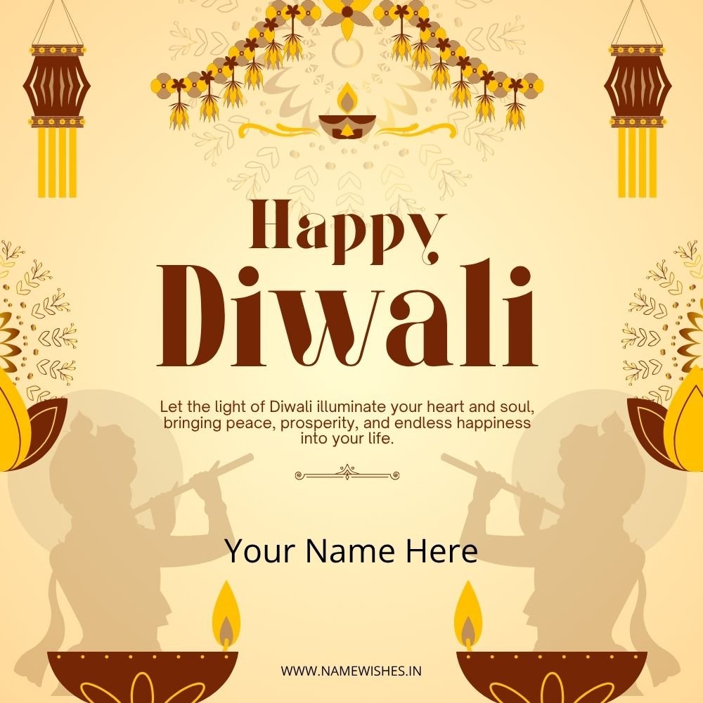 Happy Diwali Card – Create Personalized Diwali Wishes Online
