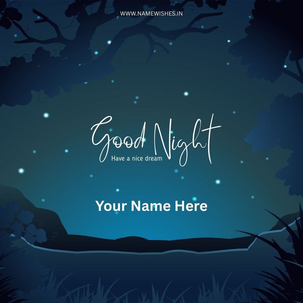 Good Night Free Card – Create Personalized Good Night Cards Free