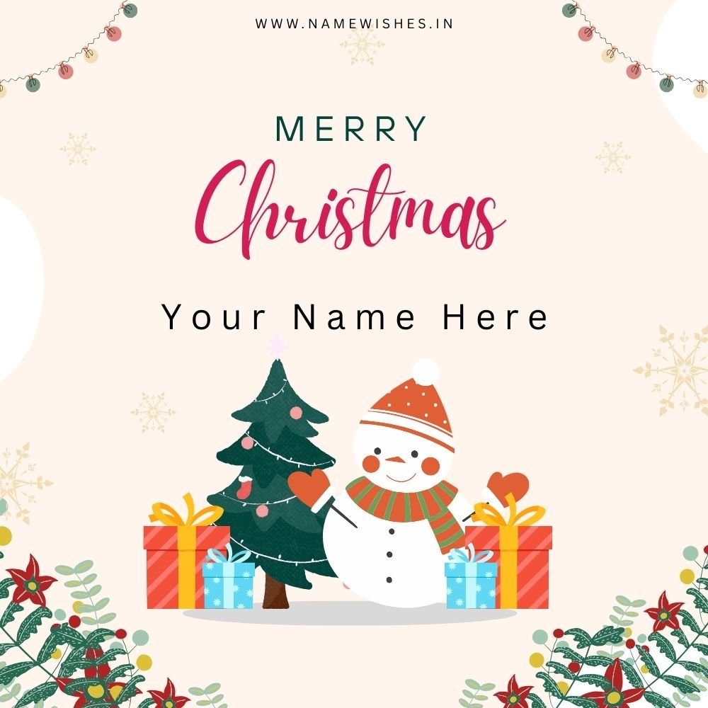 Merry Christmas Card Online – Create Free Christmas Cards