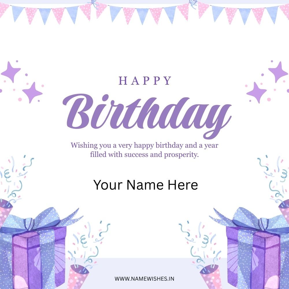 Happy Birthday Card – Create Free Personalized Birthday Cards