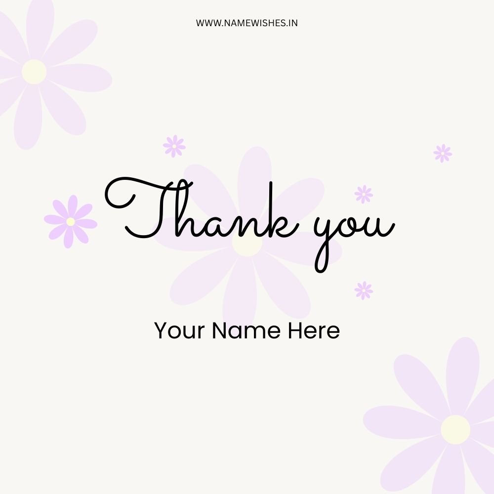 Thank You Card Online – Create Free Personalized Cards