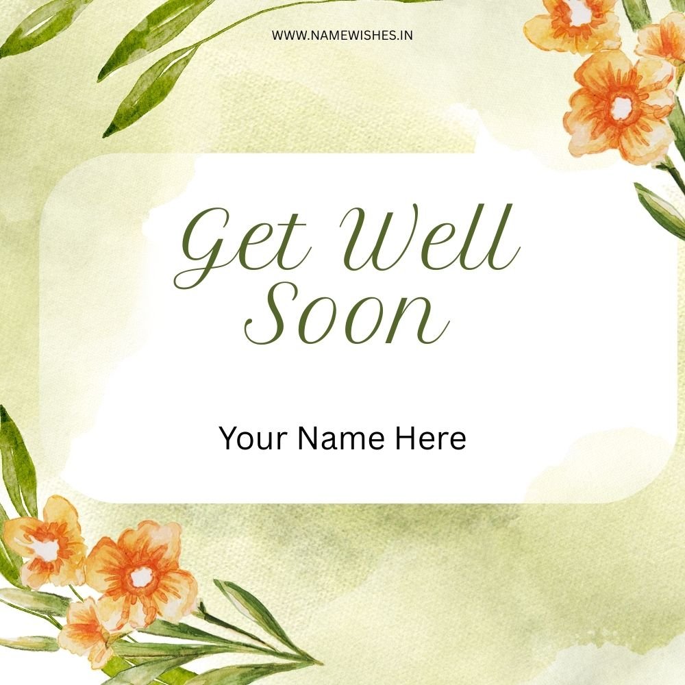 Get Well Soon Card – Create Free Personalized Wishes