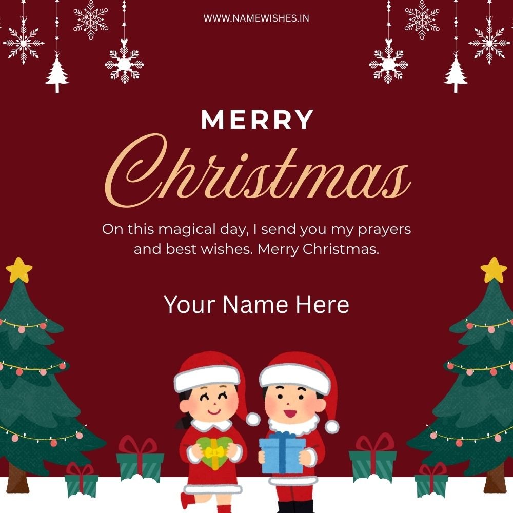 Happy Christmas Card – Create Personalized Xmas Cards Online