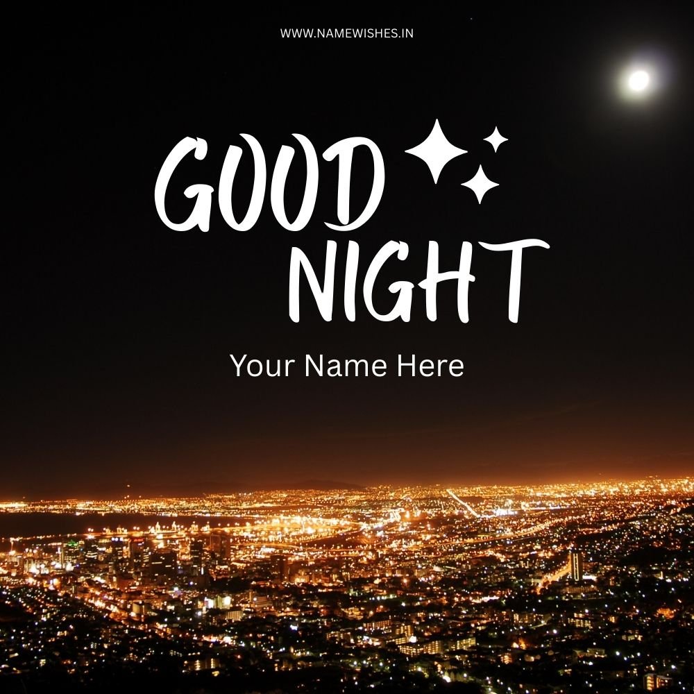 Good Night Wishes Card – Free Online Greeting Card