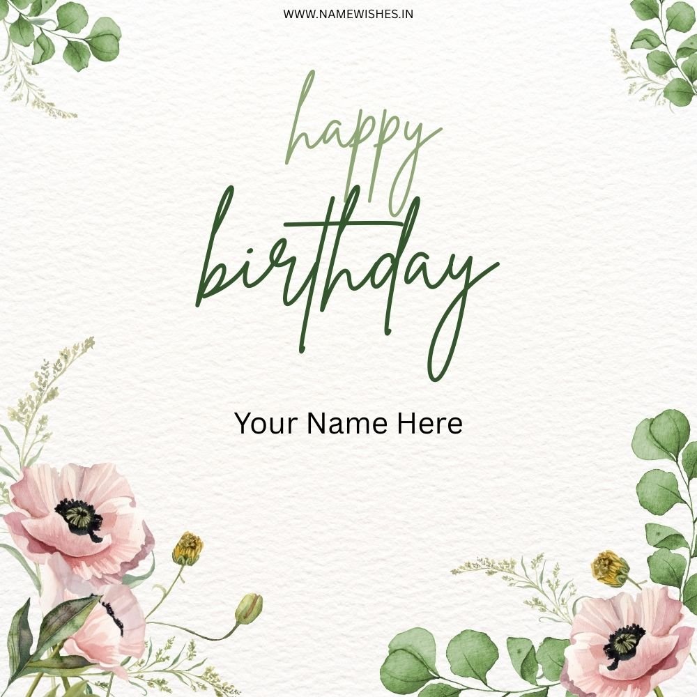 Wish You Happy Birthday Card – Free Online Greeting
