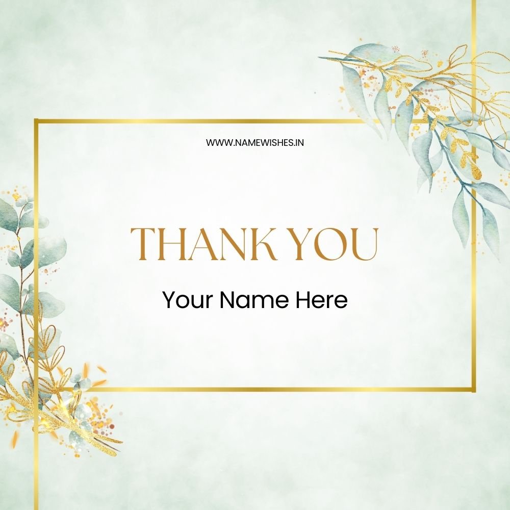 Thank You Card Free – Create Personalized Cards Online