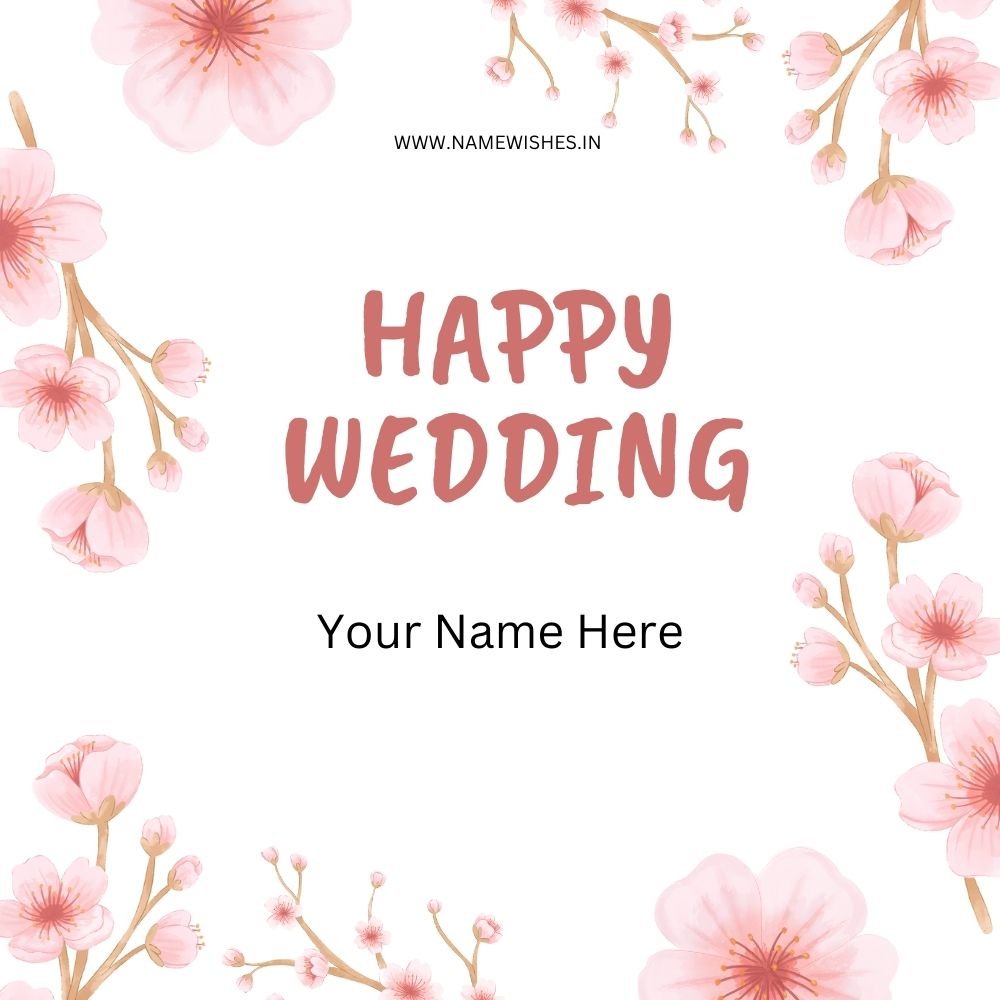 Happy Wedding Card Generator – Free & Instant