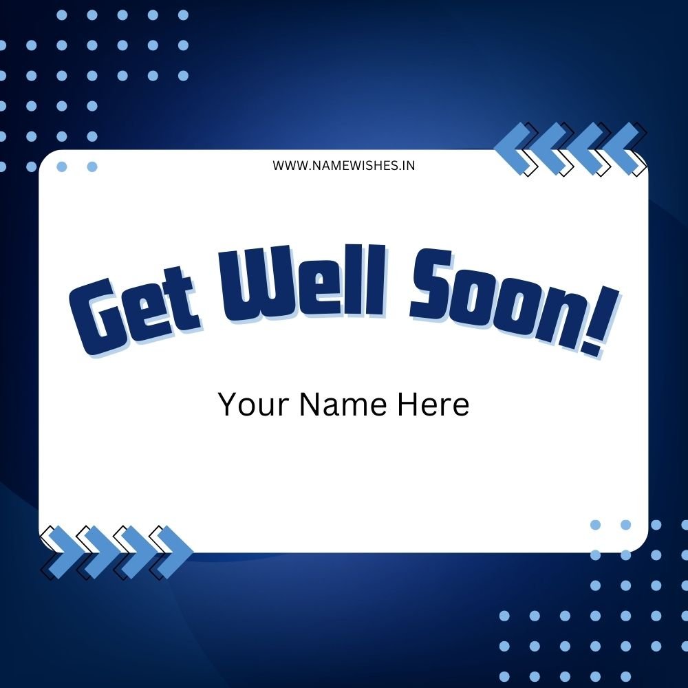 Recovery Wishes Card with Name – Create Free Healing Card